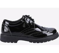 Hush Puppies Sally Patent Girls Kids Trainers Size: 1 Colour : Black