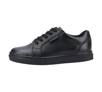 Hush Puppies Sam Junior Boys Black Leather Lace-Up Shoes UK 13