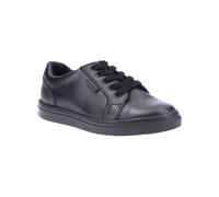 Hush Puppies Boys Sam Senior School Uniform Shoe, Black, 3 UK Child