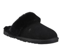 Hush Puppies Samantha Suede Women's Black Slippers - UK 8