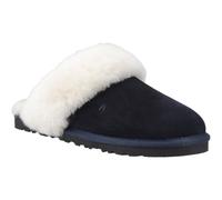 Hush Puppies Samantha Suede Womens Navy Slippers - Size UK 7