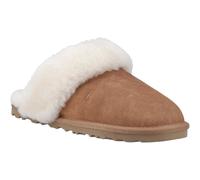 Hush Puppies Samantha Suede Womens Tan Slippers - Size UK 6