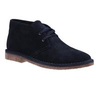 Hush Puppies Samuel Classic 2 Hole Suede Desert Boots Navy