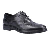 Hush Puppies Men's Santiago Oxford, Black, 8 UK
