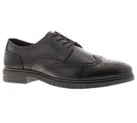 Hush Puppies Santiago Mens Smart Shoes Black, 11