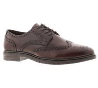Hush Puppies Santiago Mens Smart Shoes Brown, 10