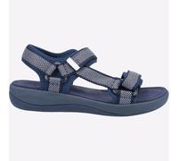 Hush Puppies Sara Womens Holiday Outdoor Walking Sandals Navy