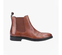 Hush Puppies Sawyer Mens Boots - Tan Leather - Size UK 9