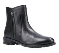 Hush Puppies Scarlett Womens Smart Casual Zip-Up Ankle Boots