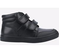 Hush Puppies Seth Junior School Uniform Shoe, Black, 10 UK