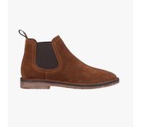 Hush Puppies Men's 'Shaun' Leather Boots in Tan | Size: 8 Hush Puppies Tan 8
