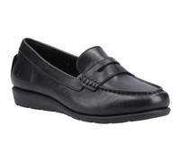 Hush Puppies Women's Shelby Loafer, Black, 5 UK
