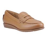 Hush Puppies Shelby Leather Women's Tan Loafers UK 4