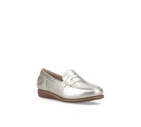 Hush Puppies Shelby Loafer In Gold Gold