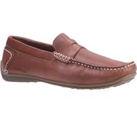 Hush Puppies Slip On Mens Shoes Roscoe Slip On Shoe Brown
