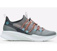 Hush Puppies Spark Bungee MEMORY FOAM Trainers Mens - Grey Mixed Material - Size UK 8