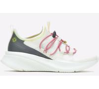 Hush Puppies Spark Bungee Trainers Womens - White Mixed Material - Size UK 6