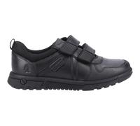 Hush Puppies Boys Spencer Senior Shoe, Black, 3 UK