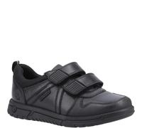 Hush Puppies Boys Spencer Senior Shoe, Black, 5 UK