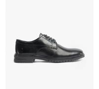 (Black, 11 (Adults')) Hush Puppies Sterling Leather Men's Black Lace-Up Shoes