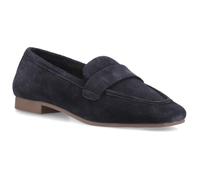 Hush Puppies Sutton Suede Leather Women's Navy Loafers - UK 7