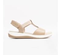 Hush Puppies Women's Sylvie Sandal, Taupe, 8