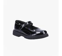 Hush Puppies TALLY PATENT Girls Comfort Touch Fasten Shoes School