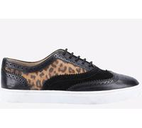 Hush Puppies Tammy Brogue Leather Womens | Brogues | Leopard | UK Size 5