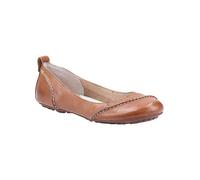 Hush Puppies Tan Janessa Slip On Shoes
