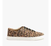 Hush Puppies TESSA Womens Suede Casual Trainers Leopard - UK 5