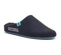 Hush Puppies The Good Polyester Men's Black Turquoise Slippers