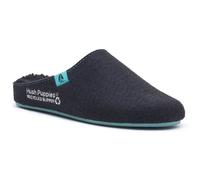 Hush Puppies The Good Polyester Men's Black Turquoise Slippers