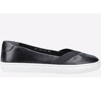 Hush Puppies Women's Tiffany Sneaker, Black, 3 UK