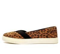 Hush Puppies Tiffany Womens Leopard Slip On Shoes | Slip On Shoes | Leopard Print | UK Size 3