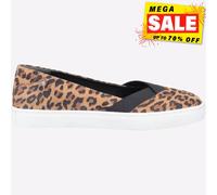 Hush Puppies Women's Tiffany Sneaker, Leoprd, 3 UK