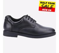 Hush Puppies Boys Tim Leather Oxford Lace Up Back to School Shoes UK Size 1.5