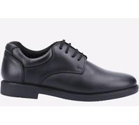 Hush Puppies Boy's Tim Senior School Shoe, Black, 7.5