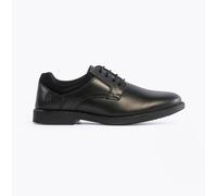 Hush Puppies Shoes Tommy Leather Comfort Lace-Up Black UK 7