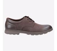 Hush Puppies Trevor Mens MEMORY FOAM Classic Smart Fashion Leather Shoes Brown