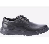 Hush Puppies Men's Triton Leather Low-Top Trainers 7 (41) Black