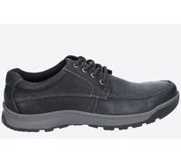 Hush Puppies Men's Tucker Lace Oxford Flat, Black, 6 UK