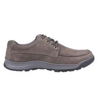 Hush Puppies Tucker Memory Foam Men's Shoes Men's Trainers, Size 8 In Grey Nubuck