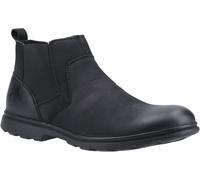 Hush Puppies Tyrone Black Mens Boots Nubuck
