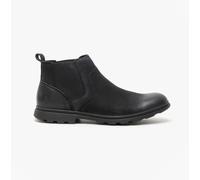 Hush Puppies Mens Tyrone Chelsea Boot, Black, 7 UK