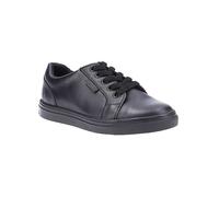 Hush Puppies Unisex Sam Junior School Shoes Black