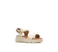 Hush Puppies Uplift Quarter Strap In Metallic Gold Metallic Gold