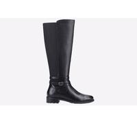 Hush Puppies Vanessa Calf Boot Womens - Black Leather - Size UK 3