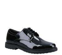 Hush Puppies Verity Lace Up Shoes - Patent Black - 4 UK