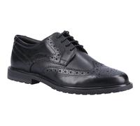 Hush Puppies Verity Leather Women's Black Brogues Shoes
