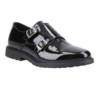 Hush Puppies Monk Shoe Verity Patent Leather Black Women's UK 6